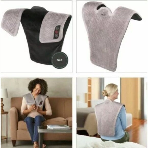 Homedics Weighted Comfort Wrap - Gray - Picture 9 of 9